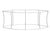 Blimp Ellipse Shape Trade Show Hanging Banner Frame