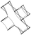 Floor Standing 5 Quad, Argyle & Pyramid Xpressions SNAP Kits