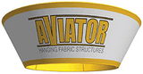 Aviator™ Tapered Circle Hanging Tradeshow Signs