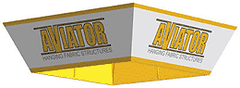Aviator™ Tapered Square Hanging Tradeshow Signs