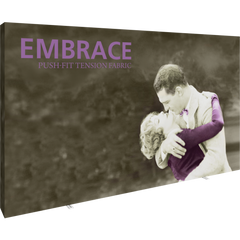 Embrace 5x3 12.25ft full height push-fit tension fabric display