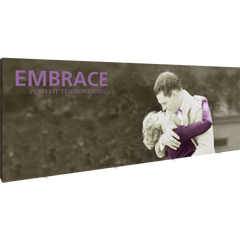 Embrace 8x3 - 20ft Wide Push Fit Fabric Display
