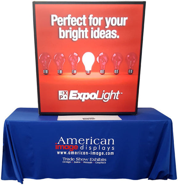 MultiQuad Backlit Table Top Display – American Image Displays
