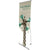 Lightning Spring Back Banner Stand
