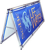 Monsoon “A” Frame - Outdoor Banner Stands