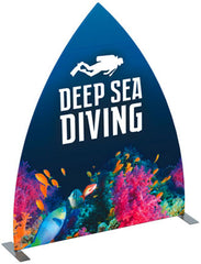 Shark Fin Displays - 3D Banner Stands