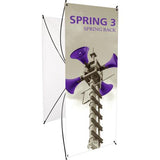 Spring Spring Back Banner Stand