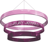 Tiered Ring Trade Show Hanging Sign